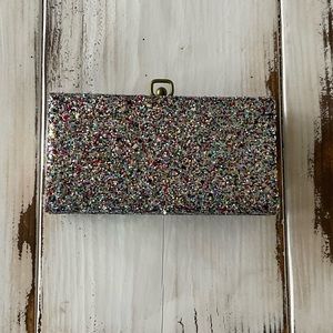 Glitter clutch